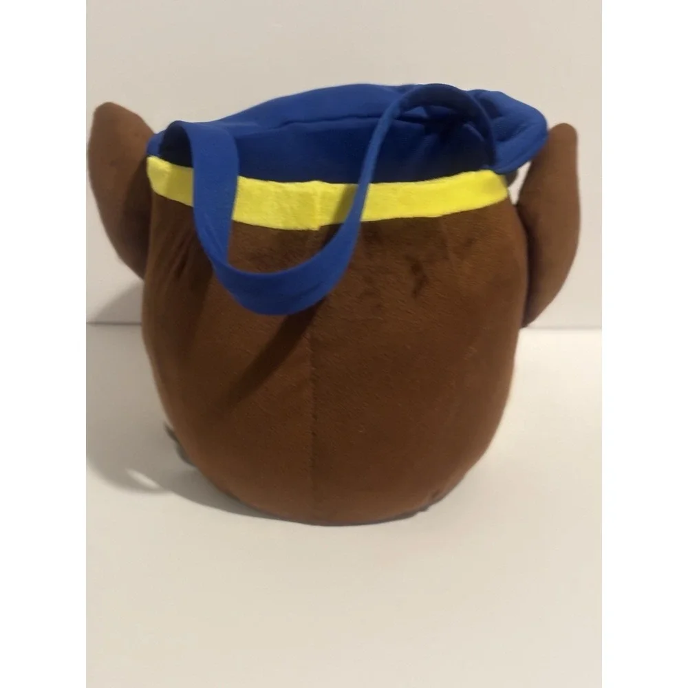 NEW Paw Patrol Chase Bucket Plush Easter Halloween Basket 12